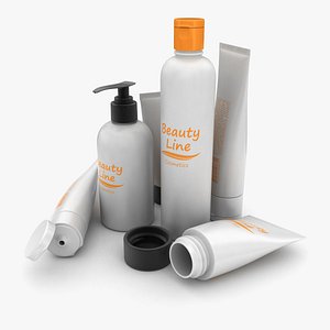 cosmetic set 3d max