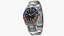 Chrono Watch 3 Red and Blue Bezel