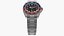 Chrono Watch 3 Red and Blue Bezel