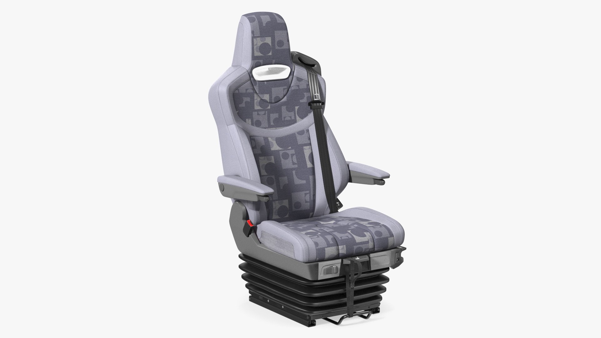 Commercial Truck Driver Seat 3D model preview