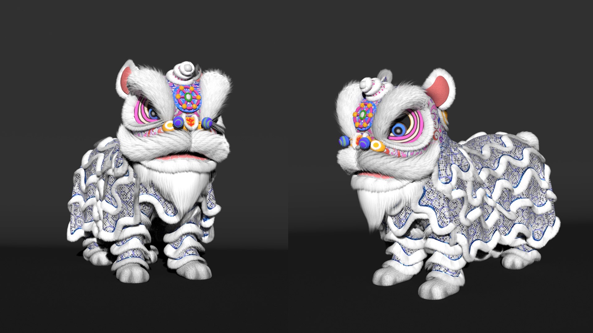 3D Lion Dance Lunar New Year https://p.turbosquid.com/ts-thumb/5Z/fIRjq0/5z/20241111174708/jpg/1734348154/1920x1080/fit_q87/42b1ec379bde48f7c3edb972378ad58ecb80b82e/20241111174708.jpg