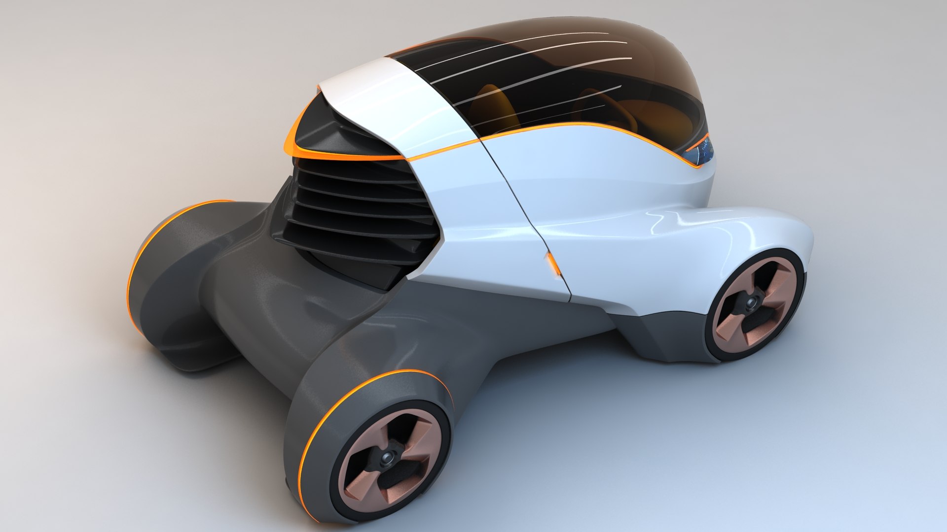 Futuristic Electric Car 3D - TurboSquid 1242478