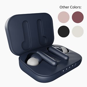 luxurious earphones 3D model