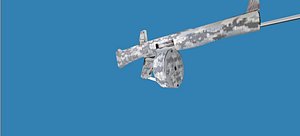 aa-12 automatic gun 3d model