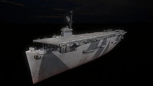 3D uss bogue model