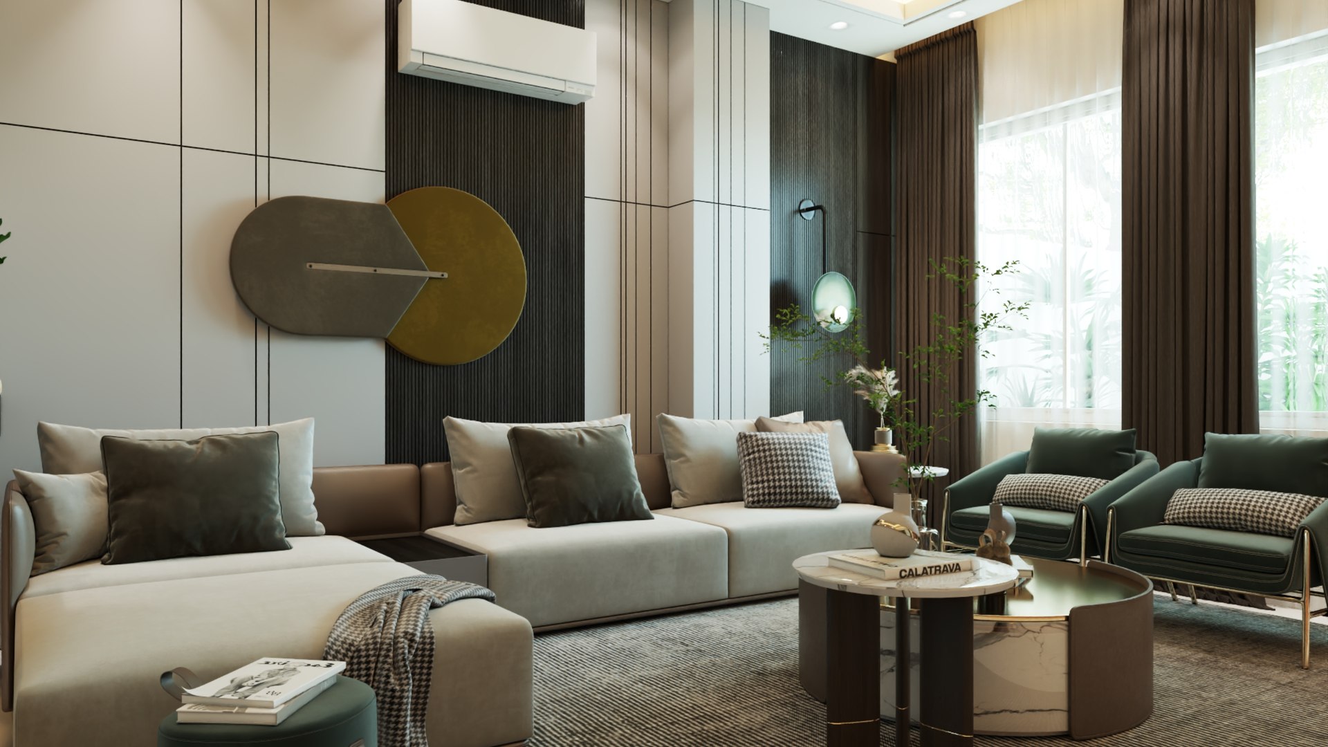 3D Luxury Modern Living Room 01 Model - TurboSquid 2286170