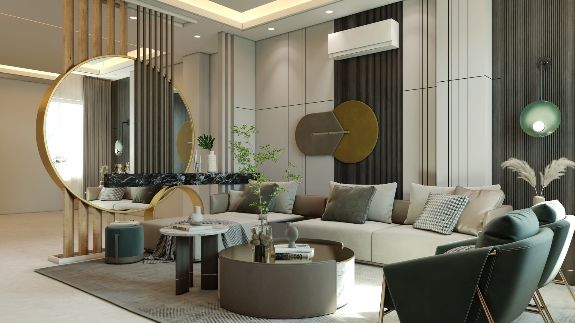 3D Luxury Modern Living Room 01 Model - TurboSquid 2286170