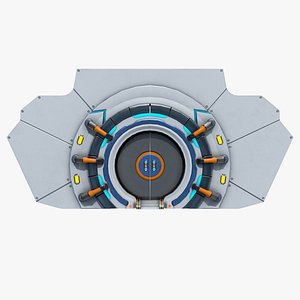 Sci Fi Door 03 All PBR Unity UE Textures Included