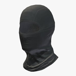 3D Balaclava Low Poly