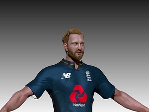 3D ben stokes model