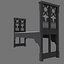 Medieval Wooden Bench