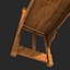 Medieval Wooden Bench