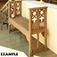 Medieval Wooden Bench