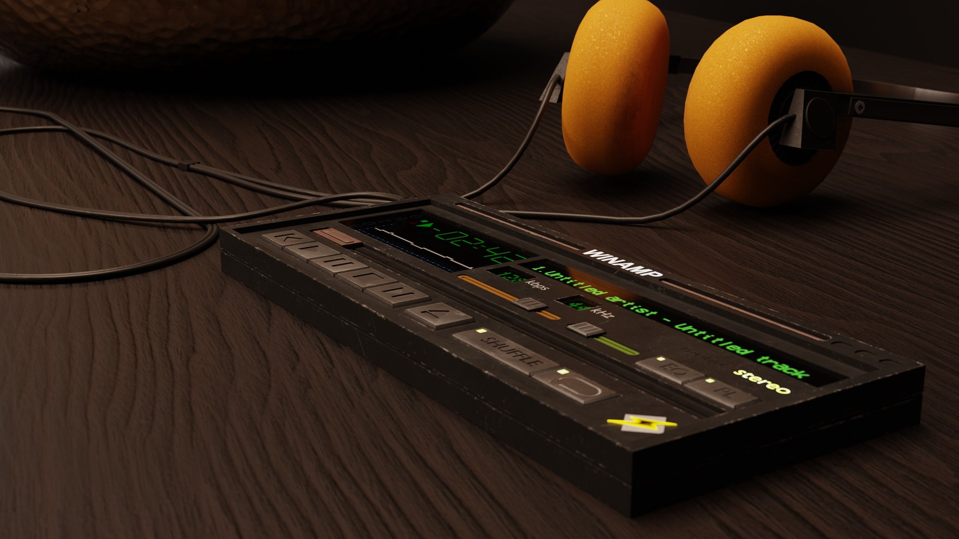 Winamp Player 3D Model - TurboSquid 2409137