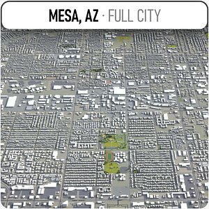 mesa surrounding - model