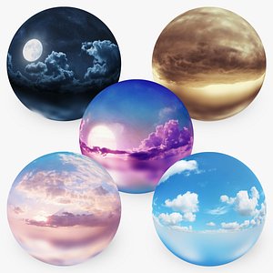 Skies 2 - Matte Painting 3D