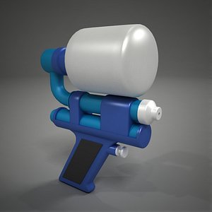 small water gun 3d x