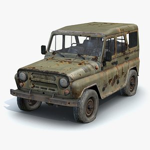 UAZ-3151 Military Rusty