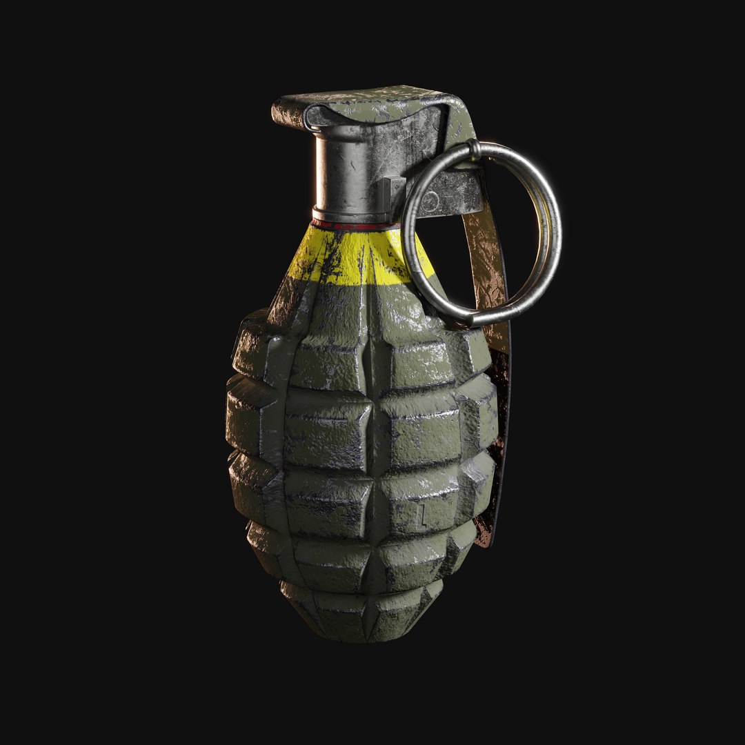 Mk 2 Grenade Model - TurboSquid 2102318