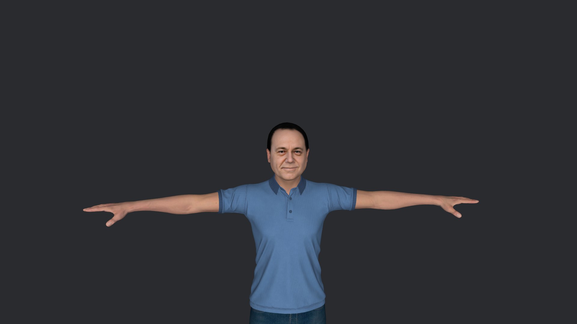 Kevin Spacey Hyper Realistic Full Body Fully Rigged 3D Character 3D ...