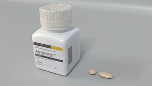 Jardiance Bottle and Pills