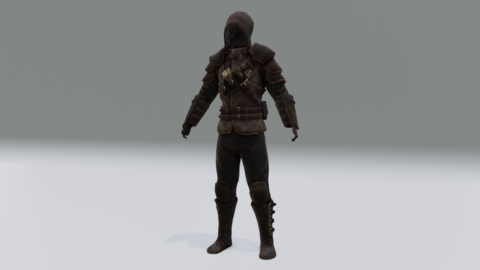 Skyrim Thieves Guild Armor 3D Model - TurboSquid 2083232