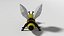 3D bee toy model