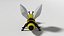 3D bee toy model