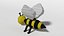 3D bee toy model