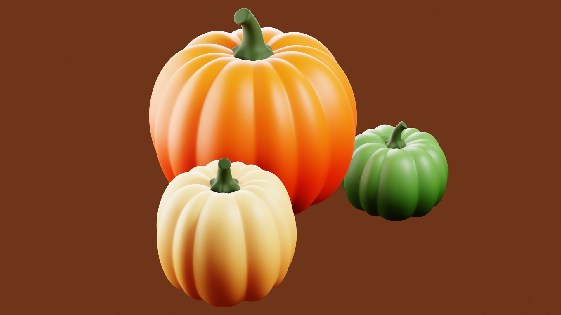 3D Stylized Pumpkins - Free Download model https://p.turbosquid.com/ts-thumb/5a/n6JIbv/Q5/pumpkins6/jpg/1758739549/1920x1080/fit_q87/76794d15def834aaa08a479aac7273b8a90c60fe/pumpkins6.jpg