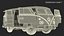 Volkswagen Type 2 Bus Rigged for Maya