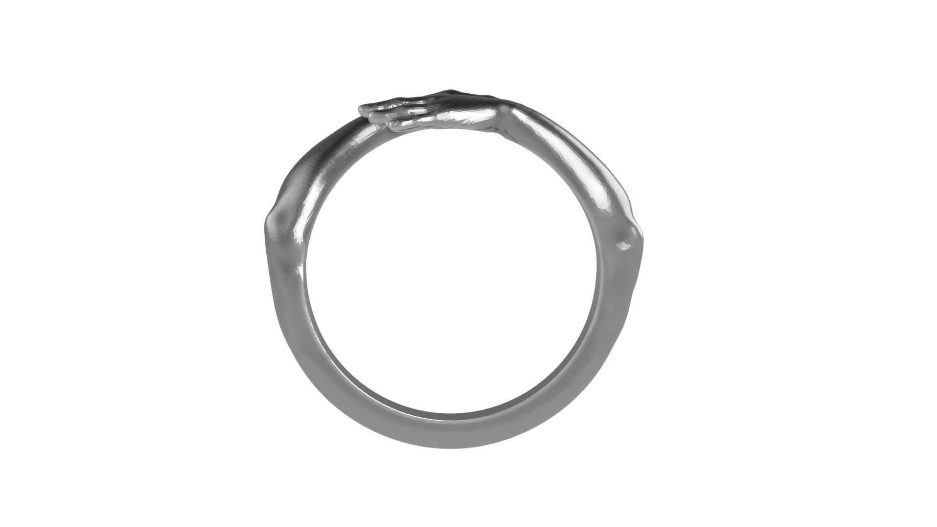 3D Hug Ring Hands Ring Model - TurboSquid 1902172