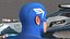 Captain America Cartoon Head Rigged