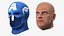 Captain America Cartoon Head Rigged