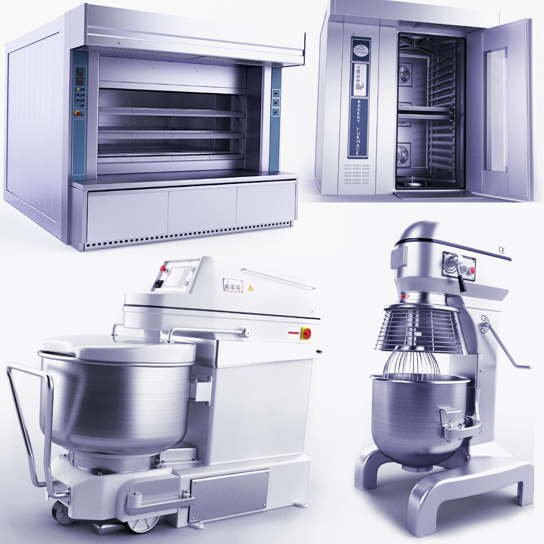 Commercial Bakery Equipment v11 3D https://p.turbosquid.com/ts-thumb/5a/scXZUL/Ir/industrial_kitchen_appliance_bread_bakery_furnaces_1_5_food_mixer_1_6_1200/jpg/1751011059/1920x1080/fit_q87/ae09526a3b68f47ba015a9e718f9a94c5aad40a7/industrial_kitchen_appliance_bread_bakery_furnaces_1_5_food_mixer_1_6_1200.jpg