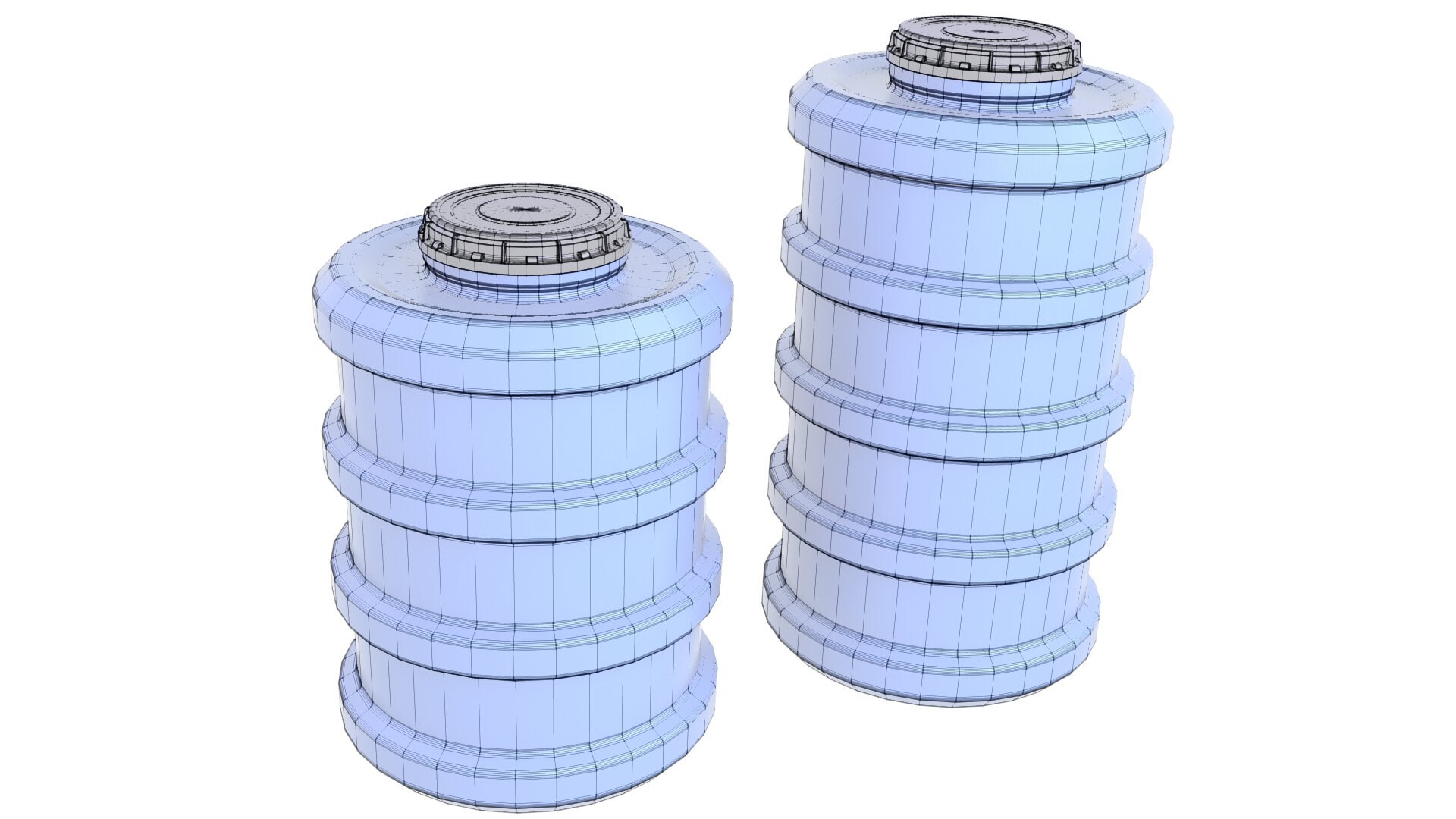 3D model Storage Water Tanks v6 https://p.turbosquid.com/ts-thumb/5a/uZo2cn/ZR/3d_water_tank_6_7_9000_14000/jpg/1748259410/1920x1080/fit_q87/caa2a3de8c17e587b950f5a71856dc58aa4dc10f/3d_water_tank_6_7_9000_14000.jpg