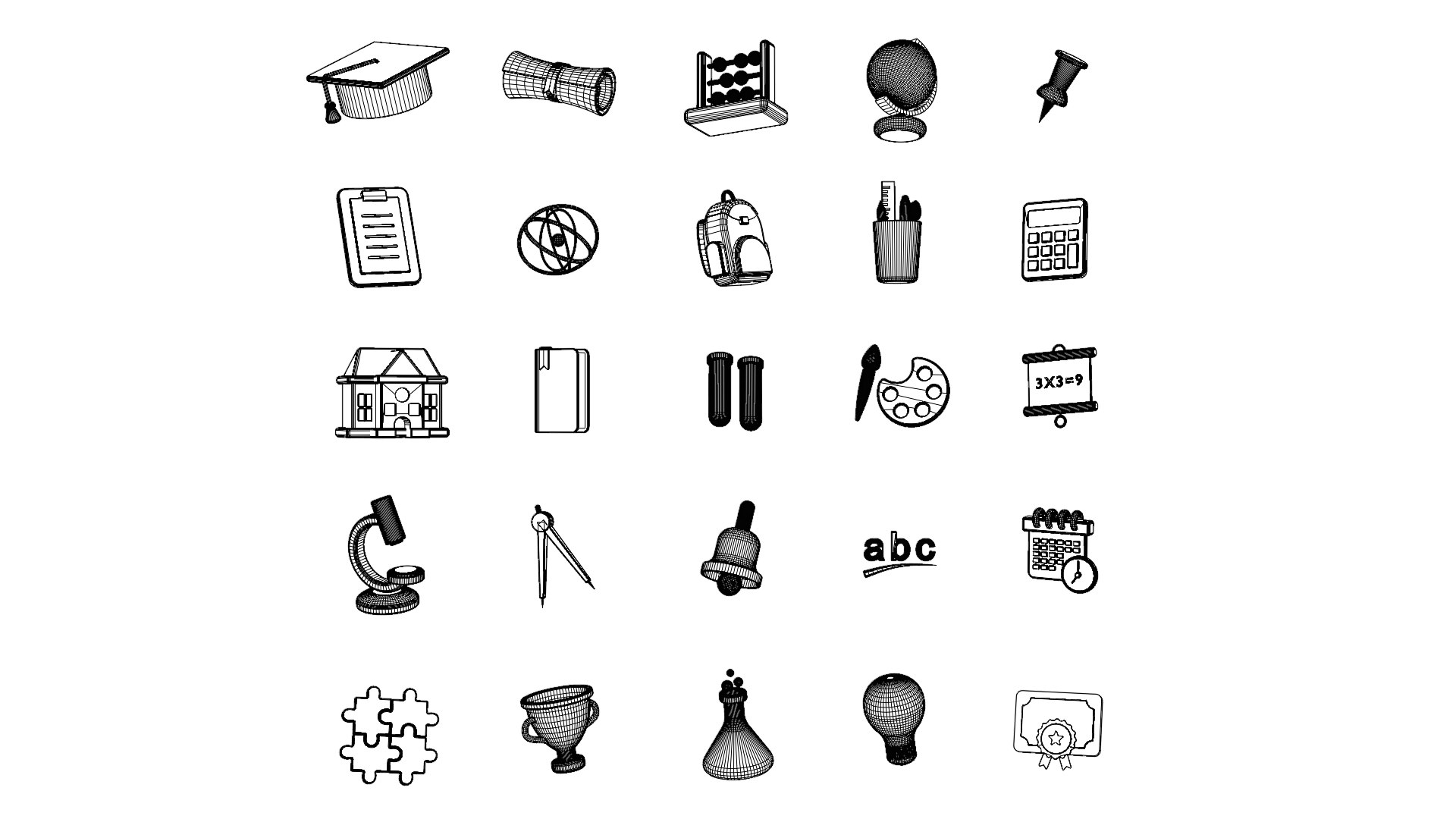 25 3D Educational Icon 3D model https://p.turbosquid.com/ts-thumb/5a/wVQEX2/dg/wire/png/1713485189/1920x1080/fit_q87/e535919a8538a0139a53f78fa8930eb24821a9bd/wire.jpg