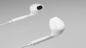 3d model earphones