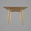 CH006長方形テーブル -  Hans J. Wegner