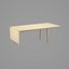 CH006長方形テーブル -  Hans J. Wegner