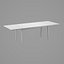 CH006長方形テーブル -  Hans J. Wegner