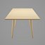 CH006長方形テーブル -  Hans J. Wegner