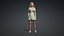 Realistic Beautiful Woman 3D Character