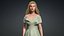 Realistic Beautiful Woman 3D Character