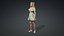 Realistic Beautiful Woman 3D Character