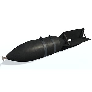 3D air bomb f b model