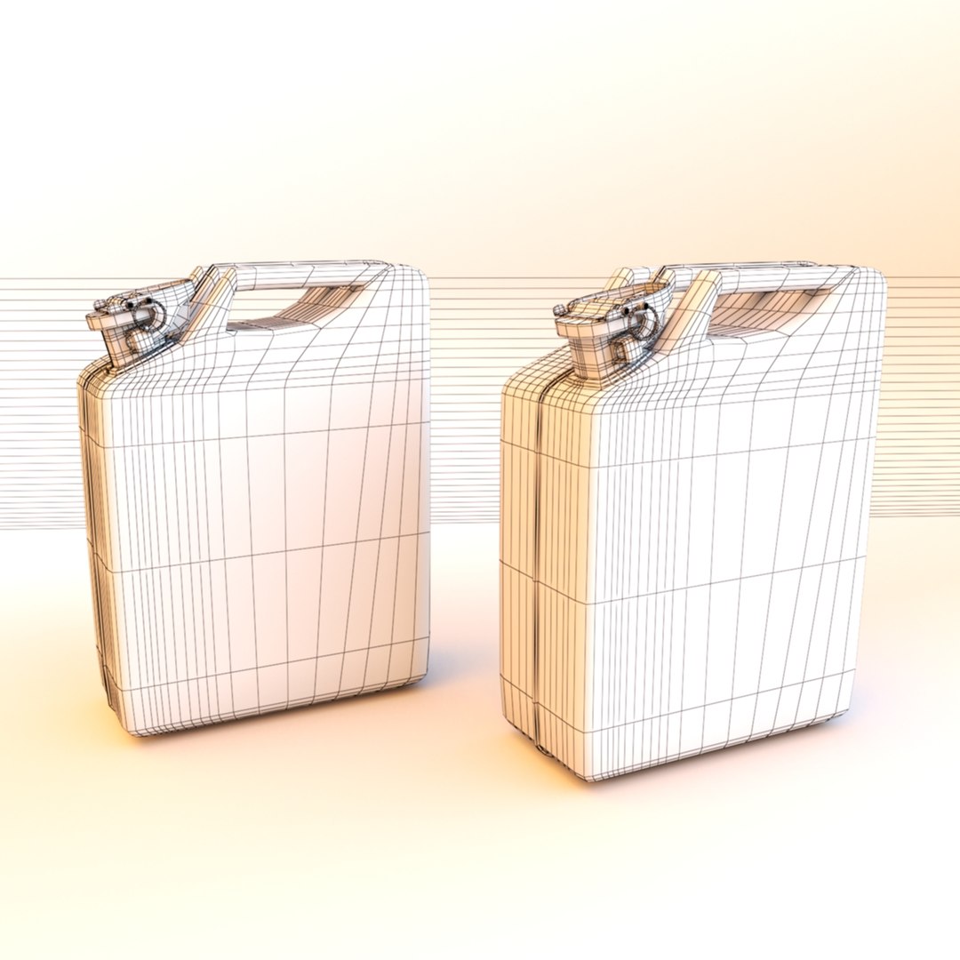 Canister Jerry Modeled Model - TurboSquid 1584175