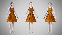 Dress 33 Velvet Honey Dusk