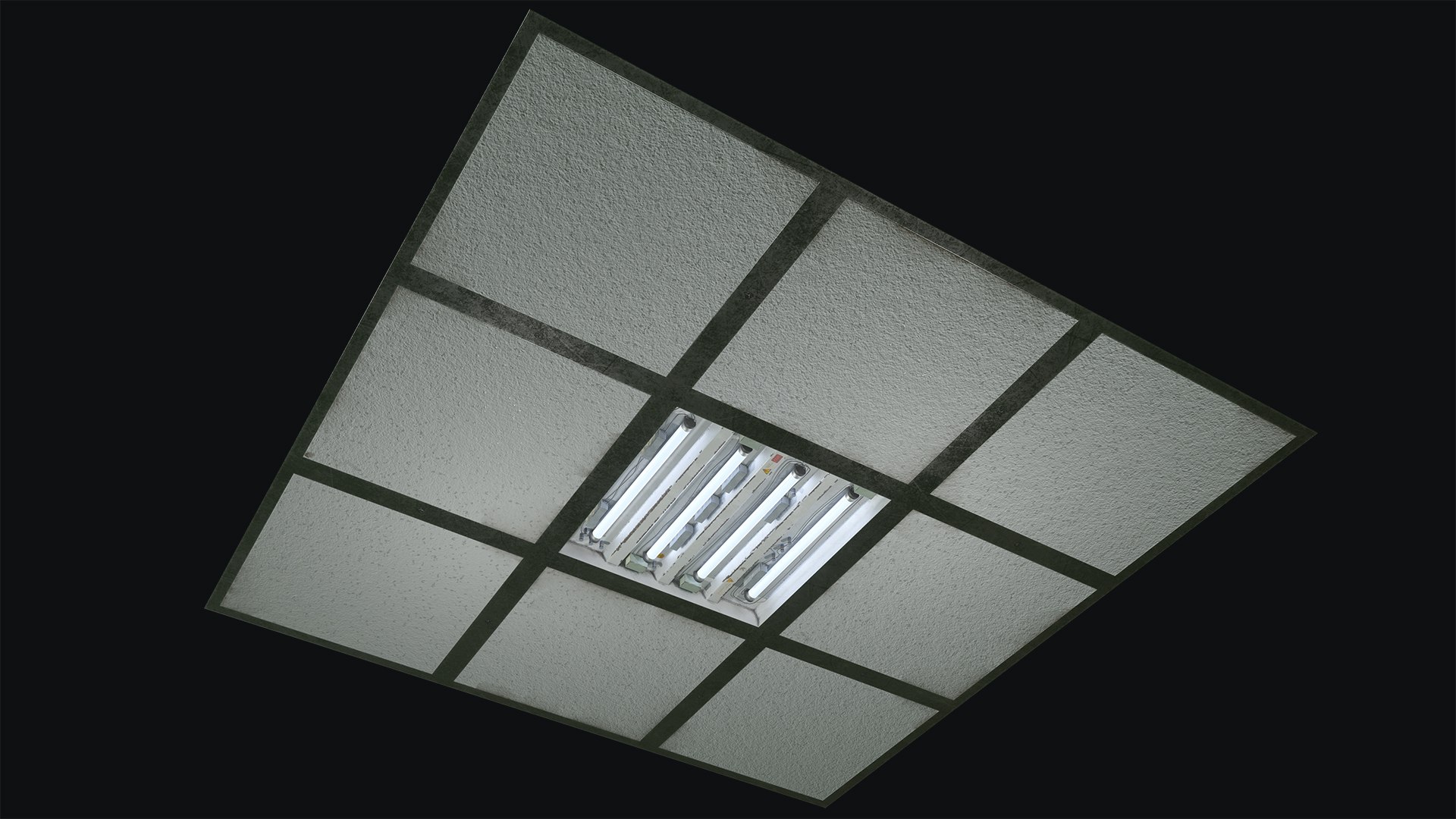 3D Modular Ceiling Lamp - TurboSquid 1406697