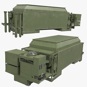 MEADS TOC Air Defense Command Shelter Green